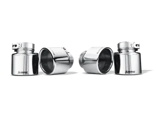 Akrapovic Tail Pipe Set For E70 BMW X5M - Titanium