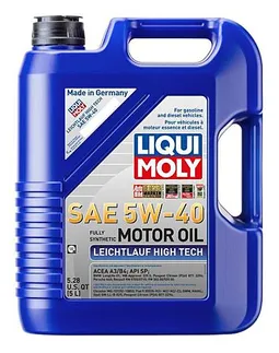 Liqui Moly Leichtlauf High Tech 5W40 Engine Oil (5 liter)