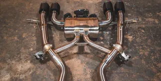 Valvetronic Valved Axleback For G87 M2 - Titanium