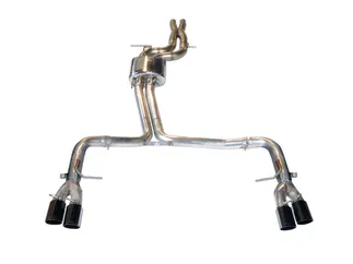 AWE Tuning Track Edition Exhaust - Diamond Black Tips (90mm) For Audi S5 3.0T