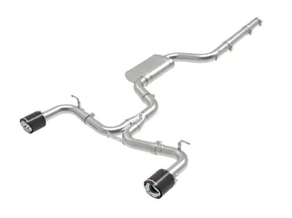 aFe MACH Force-Xp 3 IN to 2-1/2 IN SS Cat-Back Exhaust Carbon For VW -49-36422-C