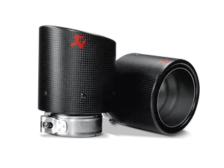 Akrapovic Tail Pipe Set For 09-12 Volkswagen Golf GTD (VI) - Carbon
