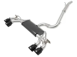 aFe MACH Force-Xp 3 IN to 2-1/2 IN SS Cat-Back Exhaust Black For VW - 49-36430-B