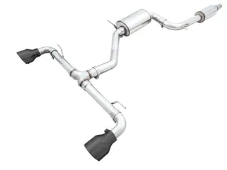 AWE Touring Edition Exhaust System For VW MK8 GTI - Black Tips