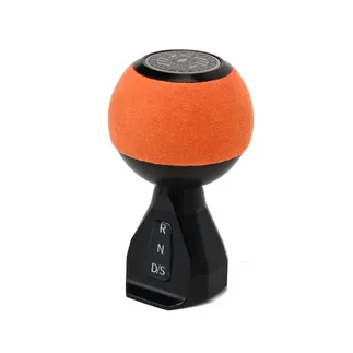 BFI GS2 Shift Knob For VW MK8 - Alcantara - Black Anodized (Auto/DSG)