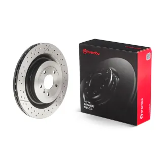 Brembo Rear Disc Brake Rotor - 1664230512
