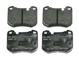 Textar Front Disc Brake Pad Set - 94435195102