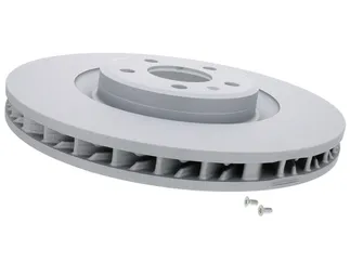 ATE Front Left Disc Brake Rotor - 95B615301T