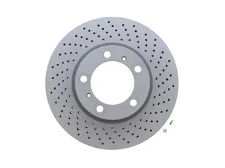 ATE Front Right Disc Brake Rotor - 98135140201
