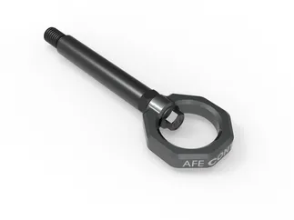 aFe CONTROL Front/Rear Tow Hook Gray For BMW - 450-502004-G