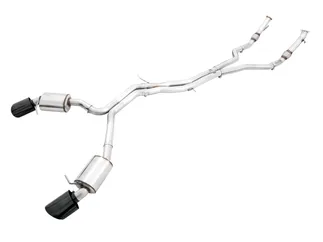AWE Non-Resonated Touring Exhaust for Audi B9.5 RS5 Coupe - Diamond Black RS