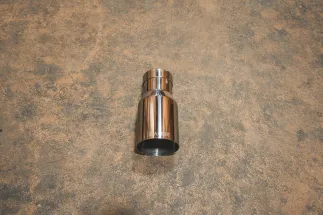 Valvetronic Single Exhaust Tip - 2.5" Inlet to 3.5" Outlet (63mm)