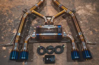 Valvetronic Valved Sport Exhaust System For M3/M4 (F80/F82/F83) - Titanium