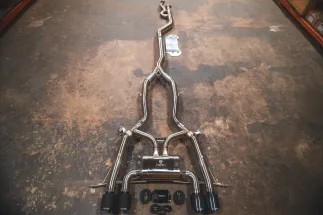 Valvetronic Valved Sport Exhaust System For G87 M2 - Brushed