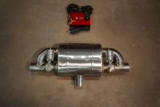Valvetronic Valved T-Style Muffler Kit (No Tips)