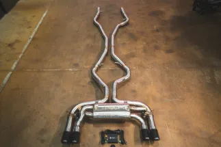 Valvetronic Valved Sport Exhaust System For X5M/X6M (F85/F86) - Brushed
