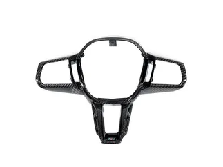 AutoTecknic Carbon Fiber Steering Wheel Trim For G90/ G99 BMW M5