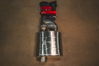 Valvetronic Universal Valved Muffler Kit - 2.5" (No Tips)
