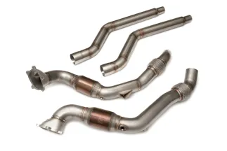 HPA Street Catted Downpipes For C7 Audi S6/S7 4.0T