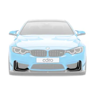 Adro Carbon Front Bumper Air Duct Cover Set For F8X BMW M3 / M4 