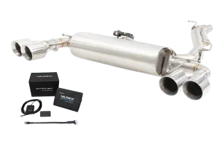 XForce 3" SS Catback System with Varex Muffler & SmartBox For VW MK8 Golf R