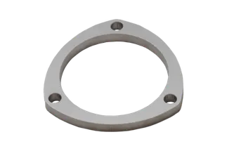 Xforce F3S-4 Flange 3 Bolt Laser Cut 304SS 4"