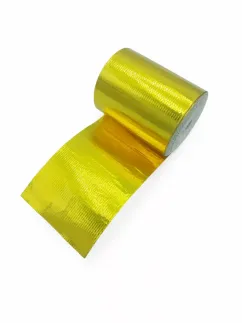 OBP Gold Reflective Tape - 50mm x 10m Roll - 550°c
