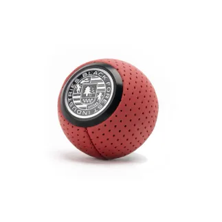 BFI GS2 Universal Threaded Heavy Weight Shift Knob - Air Leather - Black Anodized