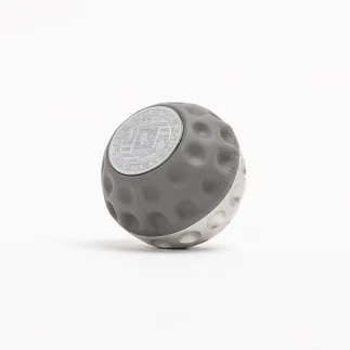 BFI GSB Universal Threaded Heavy Weight Shift Knob - Napa Leather - Clear Anodized