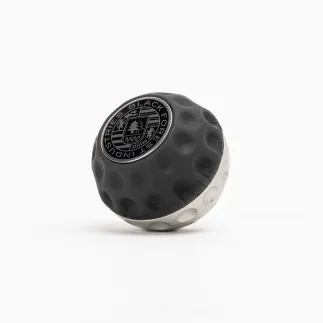 BFI GSB Universal Threaded Heavy Weight Shift Knob - Napa Leather - Clear Anodized