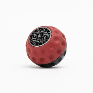 BFI GSB Universal Threaded Heavy Weight Shift Knob - Napa Leather - Black Anodized