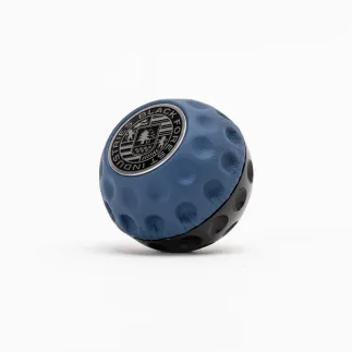 BFI GSB Universal Threaded Heavy Weight Shift Knob - Napa Leather - Black Anodized