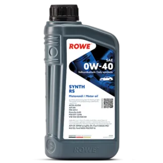 ROWE Hightec SYNTH RS SAE 0W-40 Motor Oil - 20020-0010-99 - 1 Liter