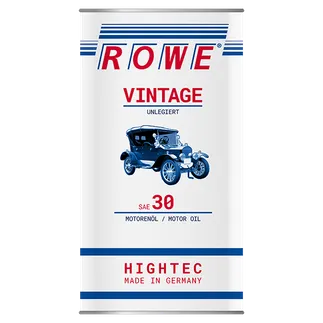ROWE Hightec Vintage SAE 30 Unlegiert Motor Oil - 20038-0050-99 - 5 Liter