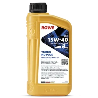 ROWE Hightec Turbo HD SAE 15W-40 PLUS Motor Oil - 20041-0010-99 - 1 Liter