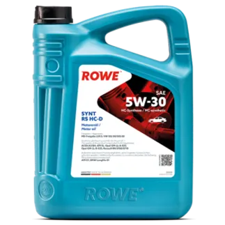 ROWE Hightec SYNT RS HC-D SAE 5W-30 Motor Oil - 20060-0050-99 - 5 Liter