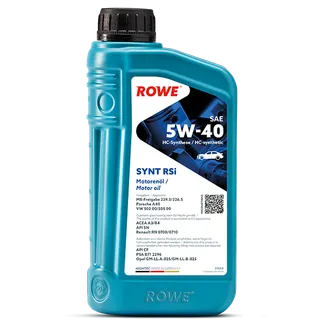 ROWE Hightec SYNT RSi SAE 5W-40 Motor Oil - 20068-0010-99 - 1 Liter