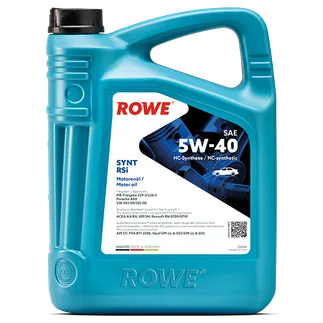 ROWE Hightec SYNT RSi SAE 5W-40 Motor Oil - 20068-0050-99 - 5 Liter