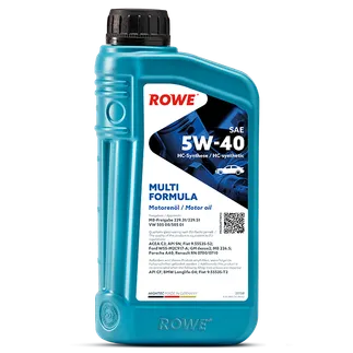 ROWE Hightec Multi Formula SAE 5W-40 Motor Oil - 20138-0010-99 - 1 Liter