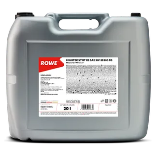 ROWE Hightec SYNT RS SAE 5W-30 HC-FO Motor Oil - 20146-0200-99 - 20 Liter