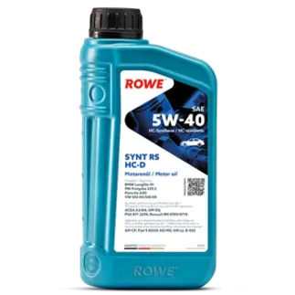 ROWE Hightec SYNT RS HC-D SAE 5W-40 Motor Oil - 20163-0010-99 - 1 Liter