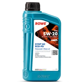 ROWE Hightec SYNT HC ECO-FO SAE 5W-20 Motor Oil - 20206-0010-99 - 1 Liter