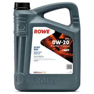 ROWE Hightec SYNT RSV SAE 0W-20 Motor Oil - 20260-0050-99 - 5 Liter