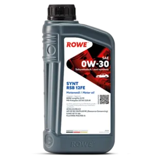 ROWE Hightec SYNT RSB 12FE SAE 0W-30 Motor Oil - 20305-0010-99 - 1 Liter