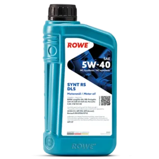 ROWE Hightec SYNT RS DLS SAE 5W-40 Motor Oil - 20307-0010-99 - 1 Liter