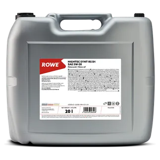 ROWE Hightec SYNT RS D1 SAE 5W-20 Motor Oil - 20342-0200-99 - 20 Liter