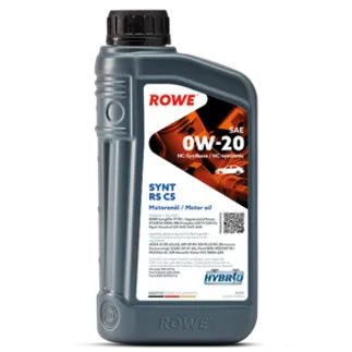 ROWE Hightec SYNT RS C5 SAE 0W-20 Motor Oil - 20379-0010-99 - 1 Liter
