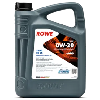 ROWE Hightec SYNT RS C5 SAE 0W-20 Motor Oil - 20379-0050-99 - 5 Liter