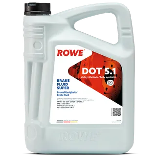 ROWE Hightec Super DOT 5.1 Brake Fluid - 25104-0050-99 - 5 Liter