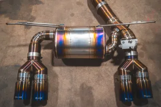 Valvetronic Valved Sport Exhaust System For F87 M2 Competition - Titanium